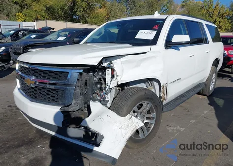 2018 Chevrolet Suburban Lt z USA, uszkodzony, nr VIN 1GNSKHKC4JR362443